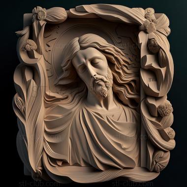 3D model st jesus (STL)